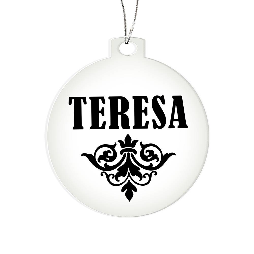Teresa v01 - Acrylic Ornament