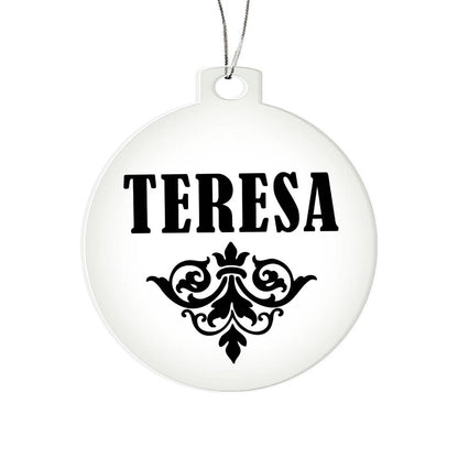 Teresa v01 - Acrylic Ornament