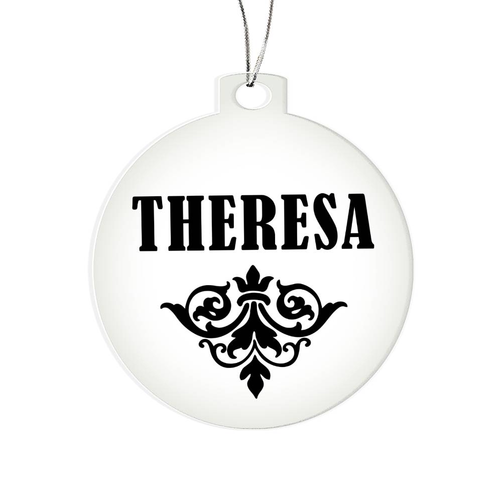 Theresa v01 - Acrylic Ornament