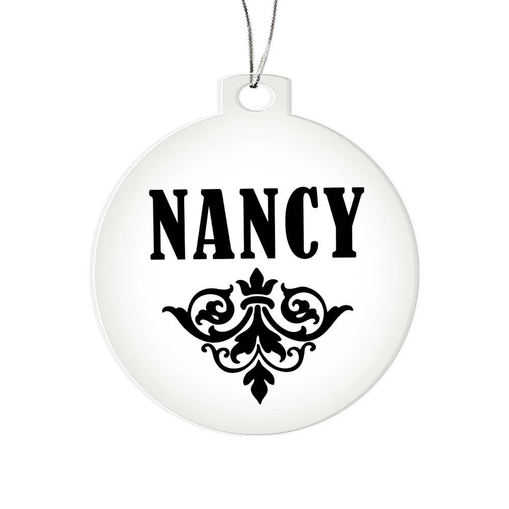 Nancy v01 - Acrylic Ornament