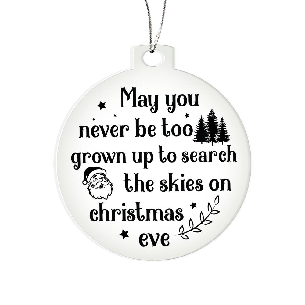 Family Christmas 012 - Acrylic Ornament
