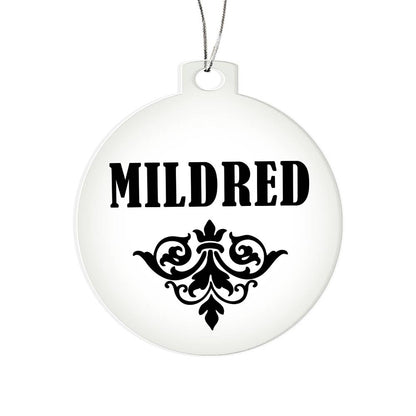 Mildred v01 - Acrylic Ornament