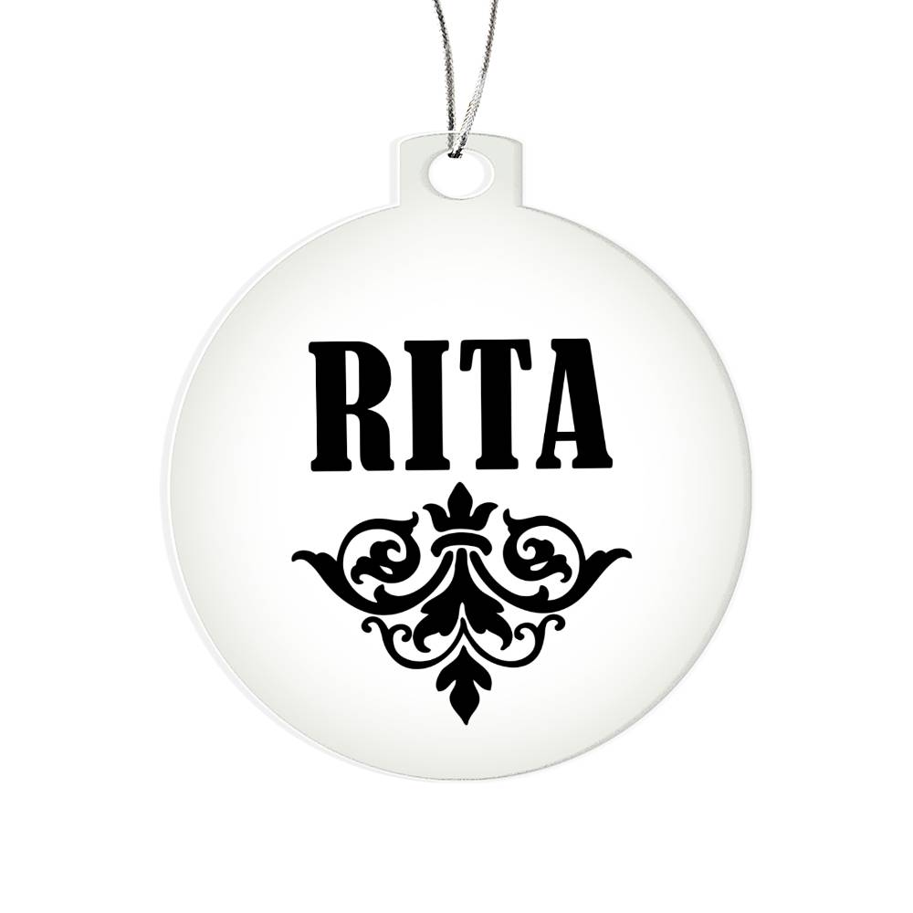 Rita v01 - Acrylic Ornament