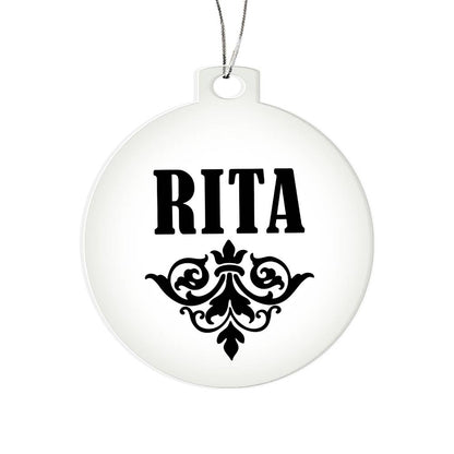 Rita v01 - Acrylic Ornament