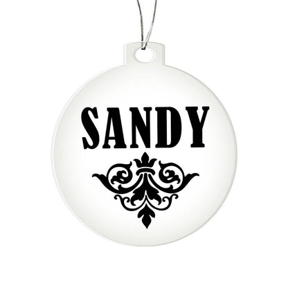 Sandy v01 - Acrylic Ornament