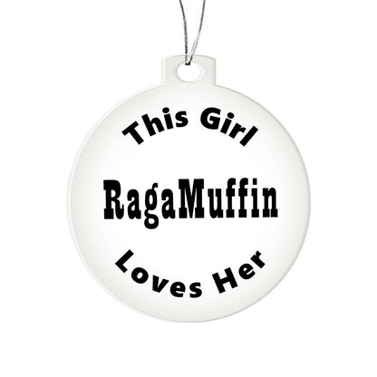 RagaMuffin - Acrylic Ornament