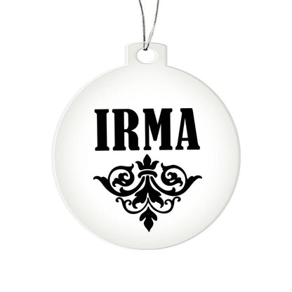 Irma v01 - Acrylic Ornament