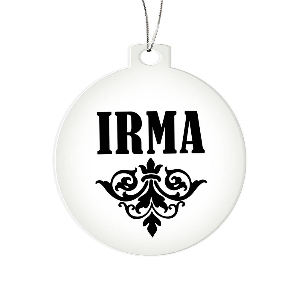 Irma v01 - Acrylic Ornament
