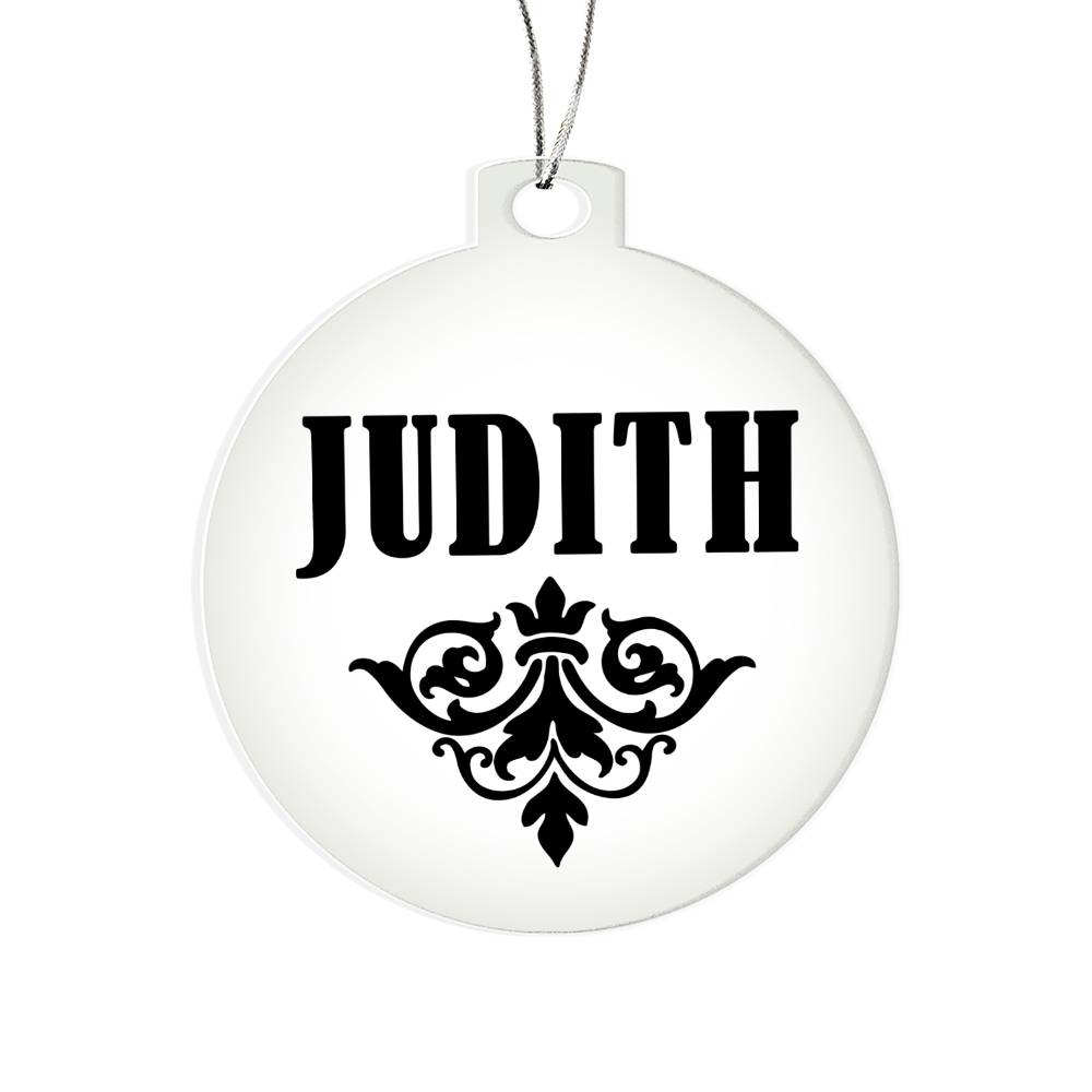 Judith v01 - Acrylic Ornament