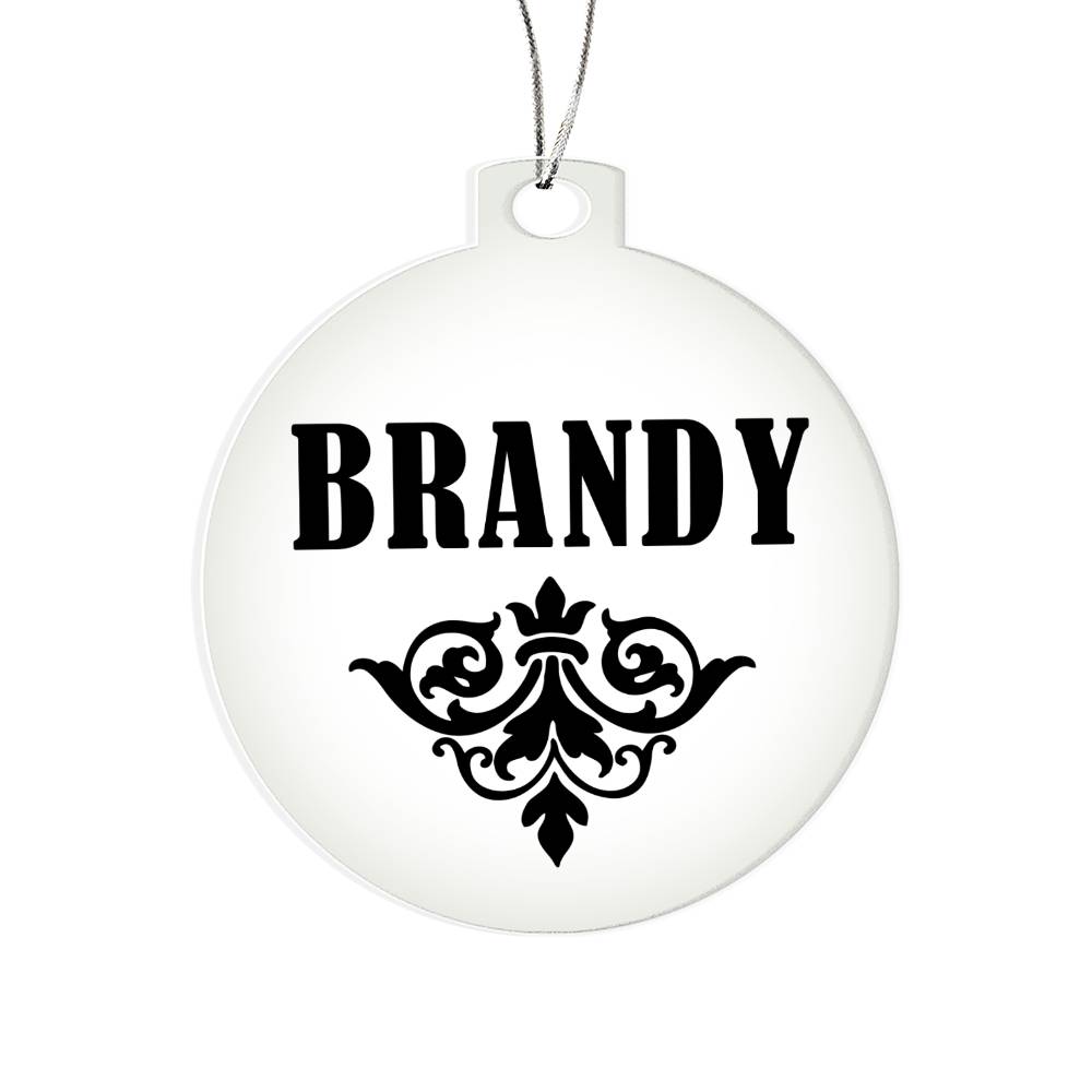 Brandy v01 - Acrylic Ornament