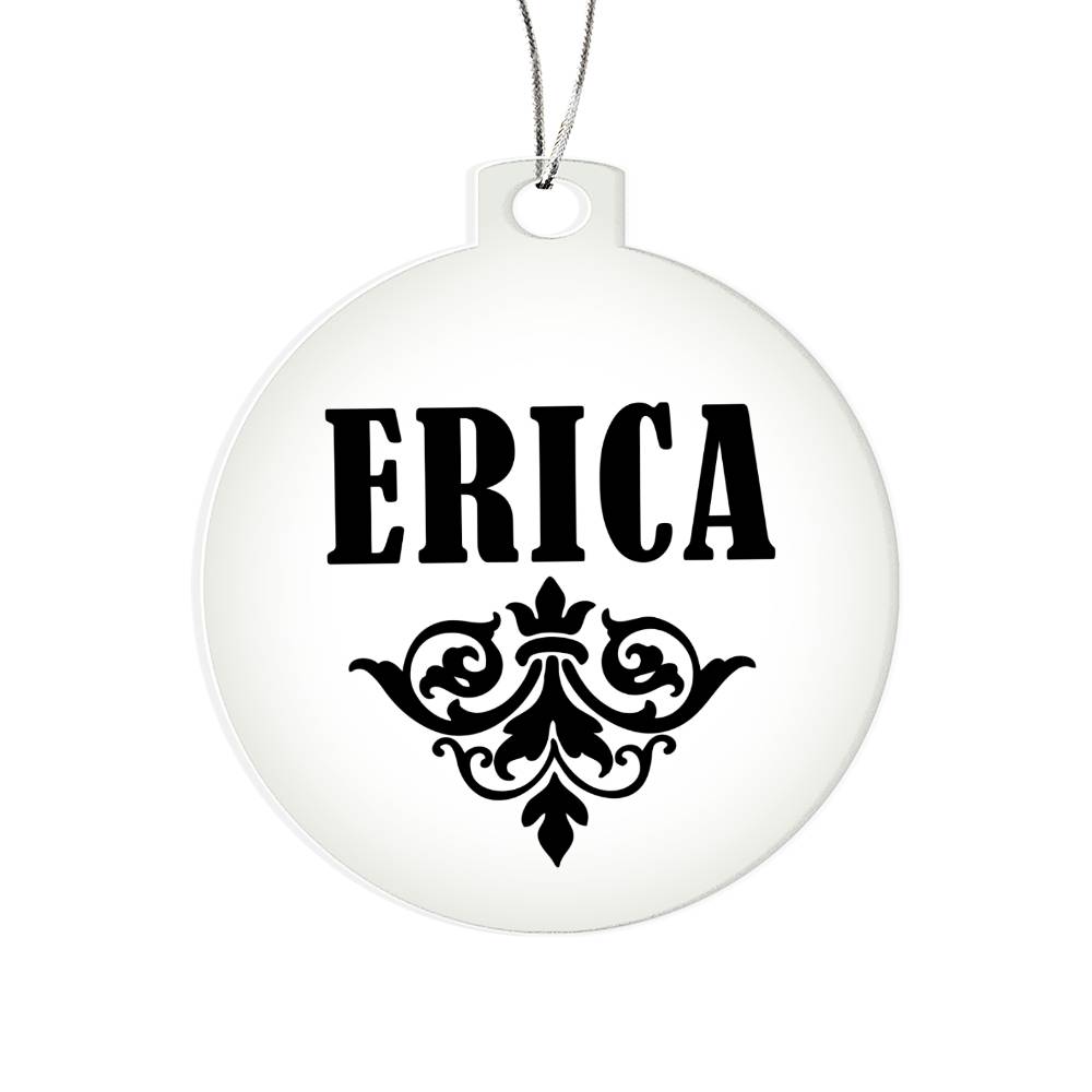 Erica v01 - Acrylic Ornament