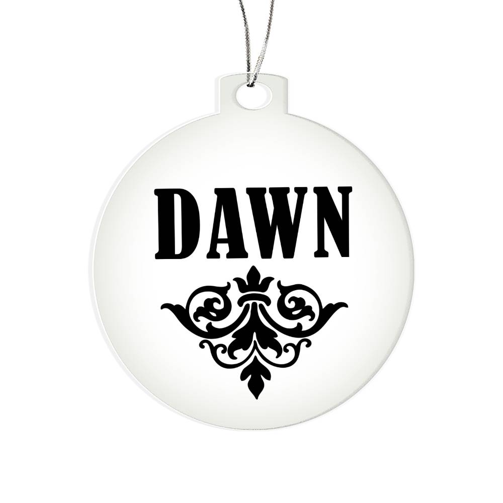 Dawn v01 - Acrylic Ornament