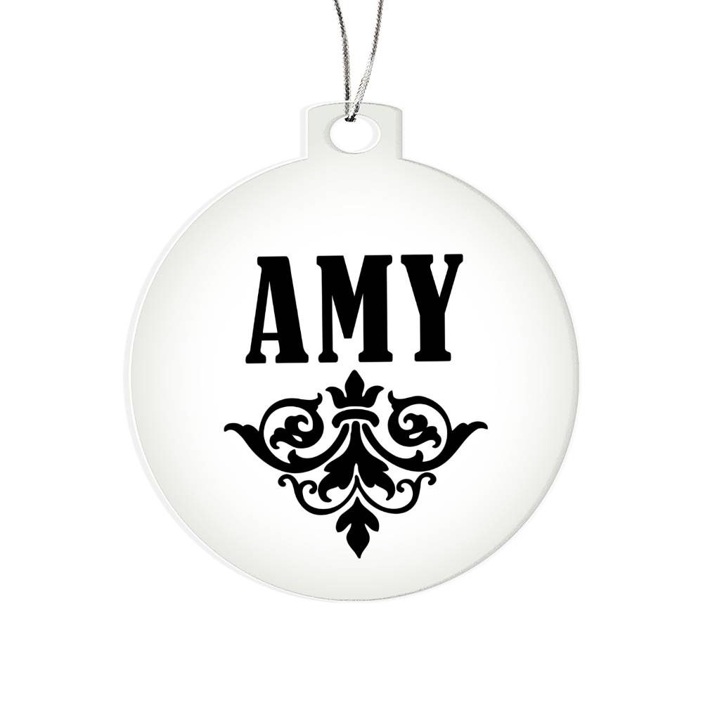 Amy v01 - Acrylic Ornament