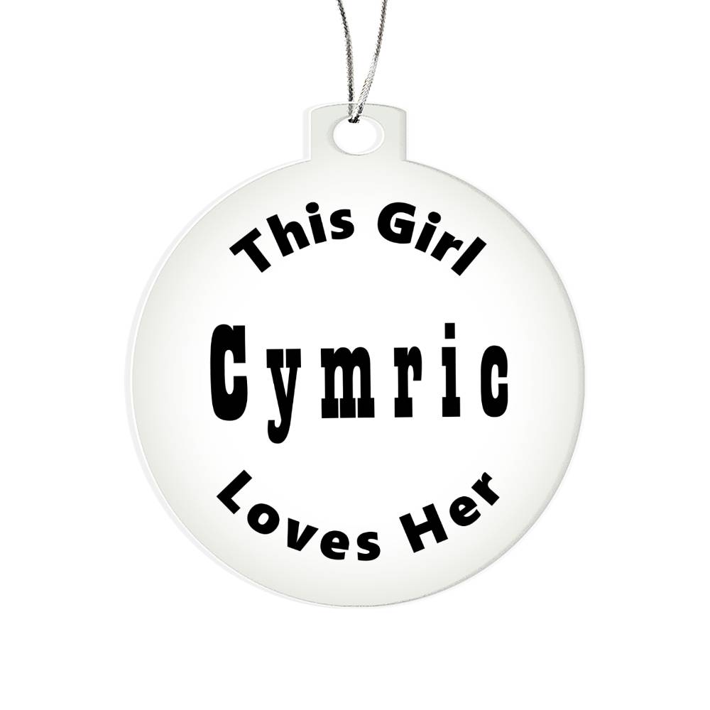 Cymric - Acrylic Ornament
