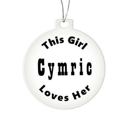 Cymric - Acrylic Ornament