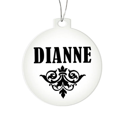 Dianne v01 - Acrylic Ornament