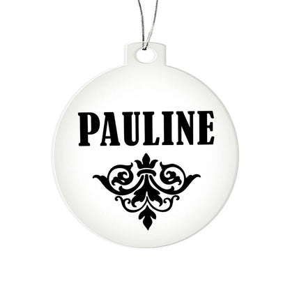 Pauline v01 - Acrylic Ornament