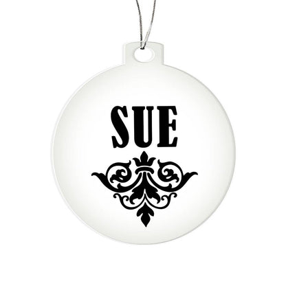Sue v01 - Acrylic Ornament