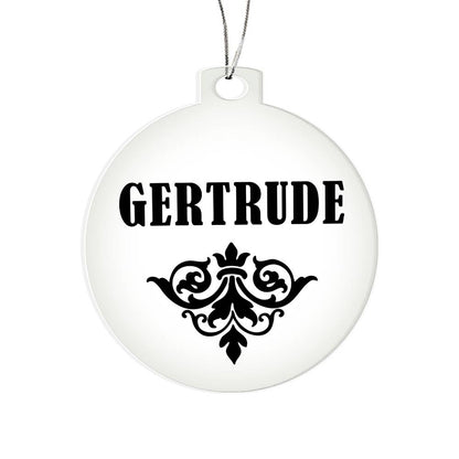 Gertrude v01 - Acrylic Ornament