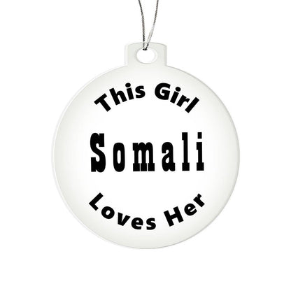 Somali - Acrylic Ornament