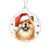 Christmas Dog - Chow Chow - Acrylic Ornament