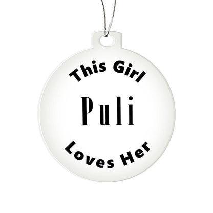 Puli - Acrylic Ornament