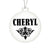Cheryl v01 - Acrylic Ornament