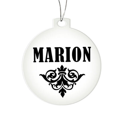 Marion v01 - Acrylic Ornament