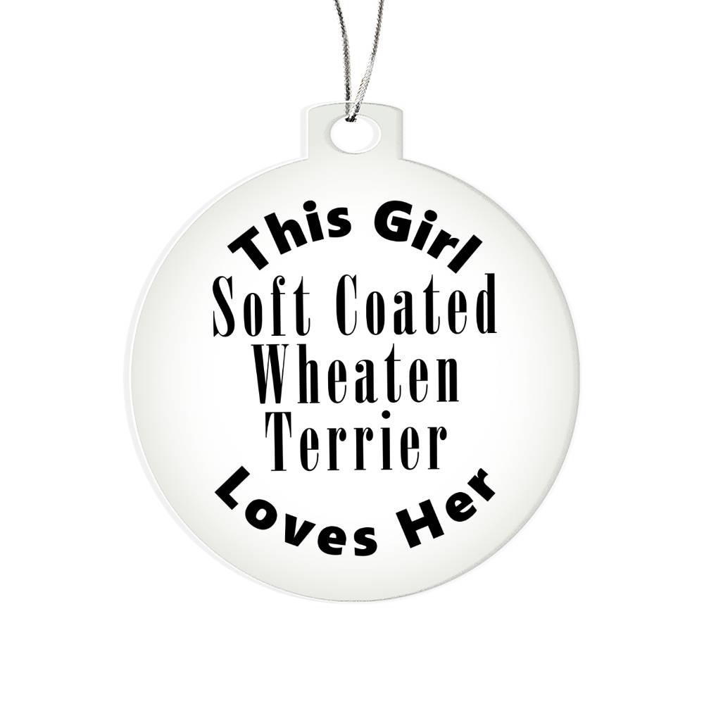Soft Coated Wheaten Terrier - Acrylic Ornament