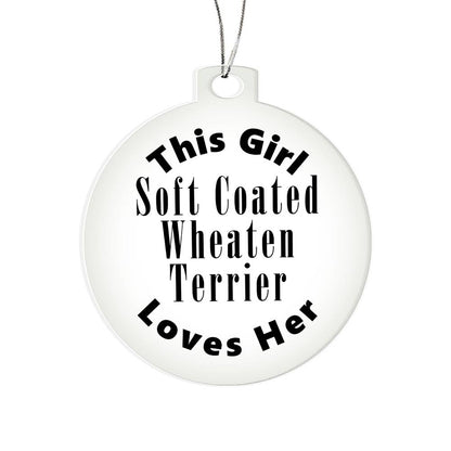 Soft Coated Wheaten Terrier - Acrylic Ornament