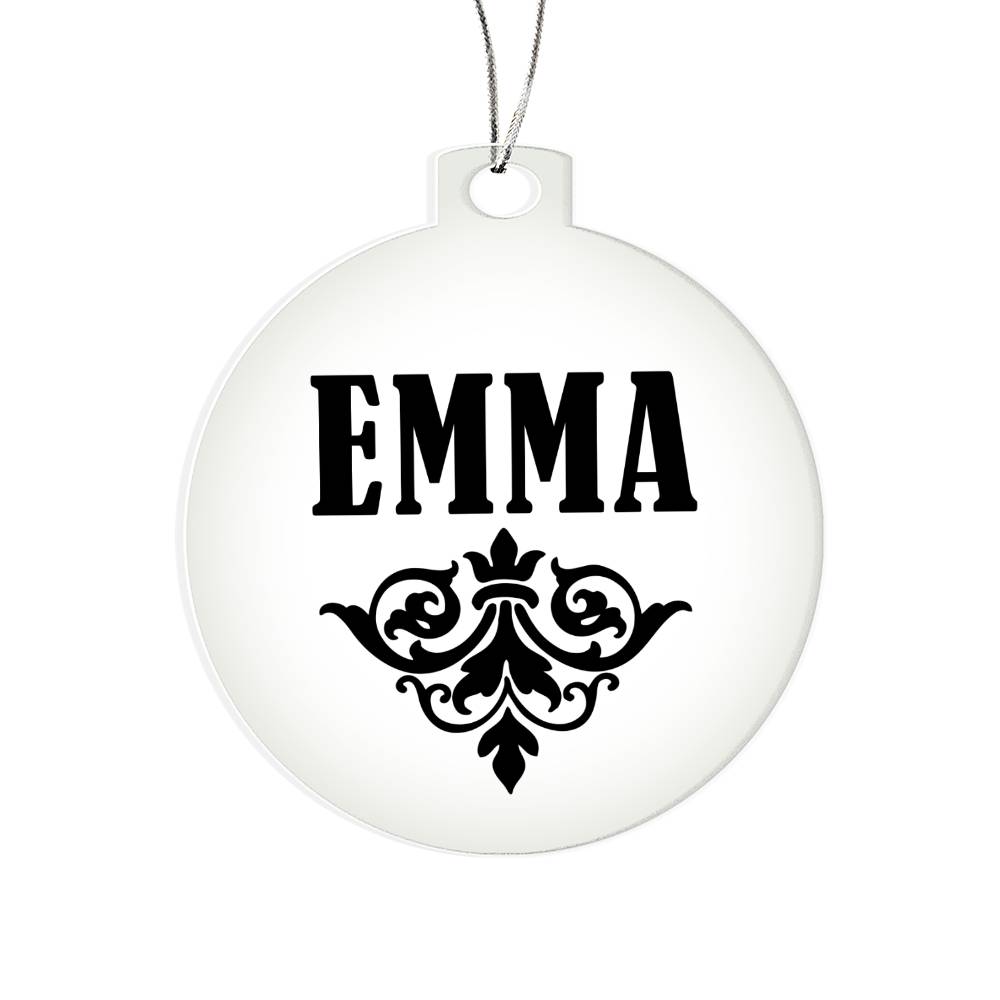 Emma v01 - Acrylic Ornament