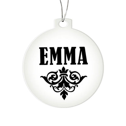 Emma v01 - Acrylic Ornament