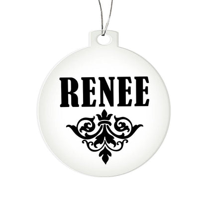 Renee v01 - Acrylic Ornament
