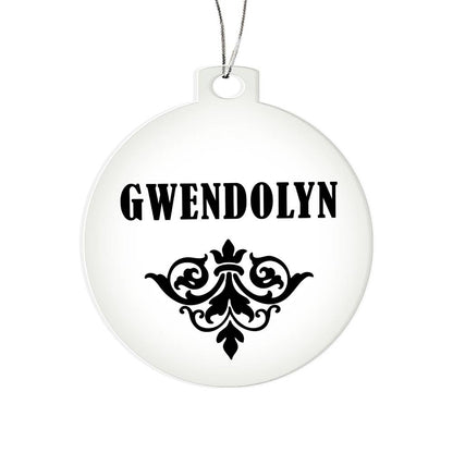 Gwendolyn v01 - Acrylic Ornament