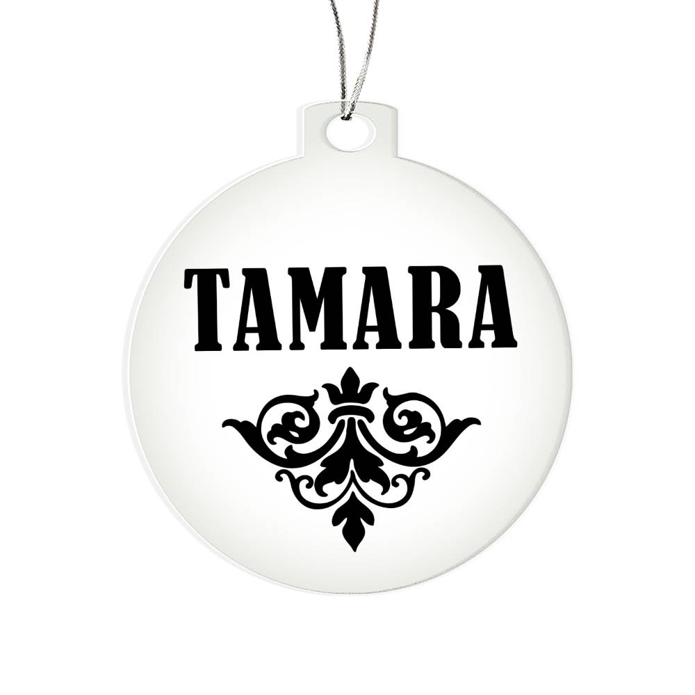 Tamara v01 - Acrylic Ornament