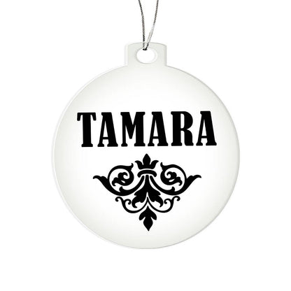 Tamara v01 - Acrylic Ornament