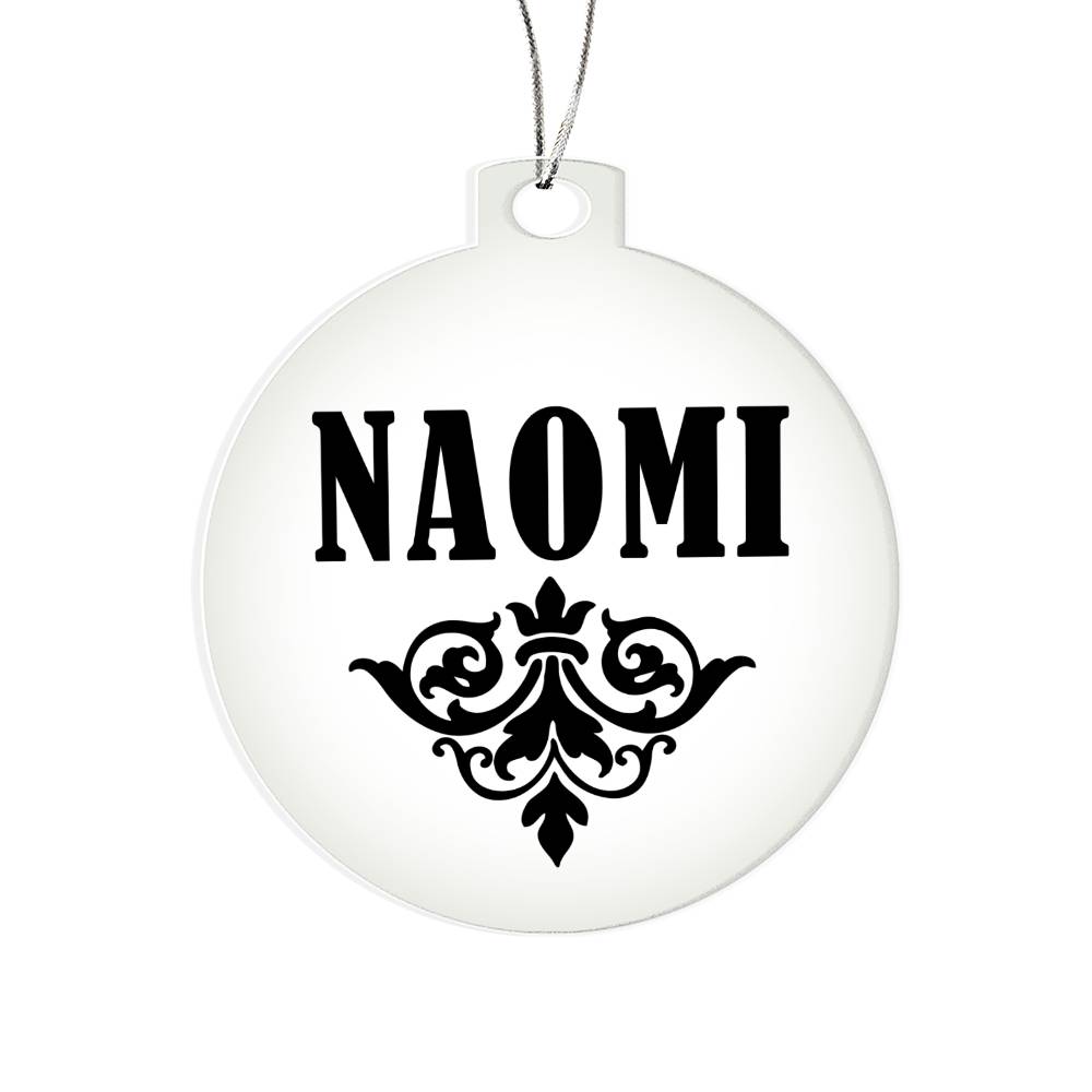 Naomi v01 - Acrylic Ornament