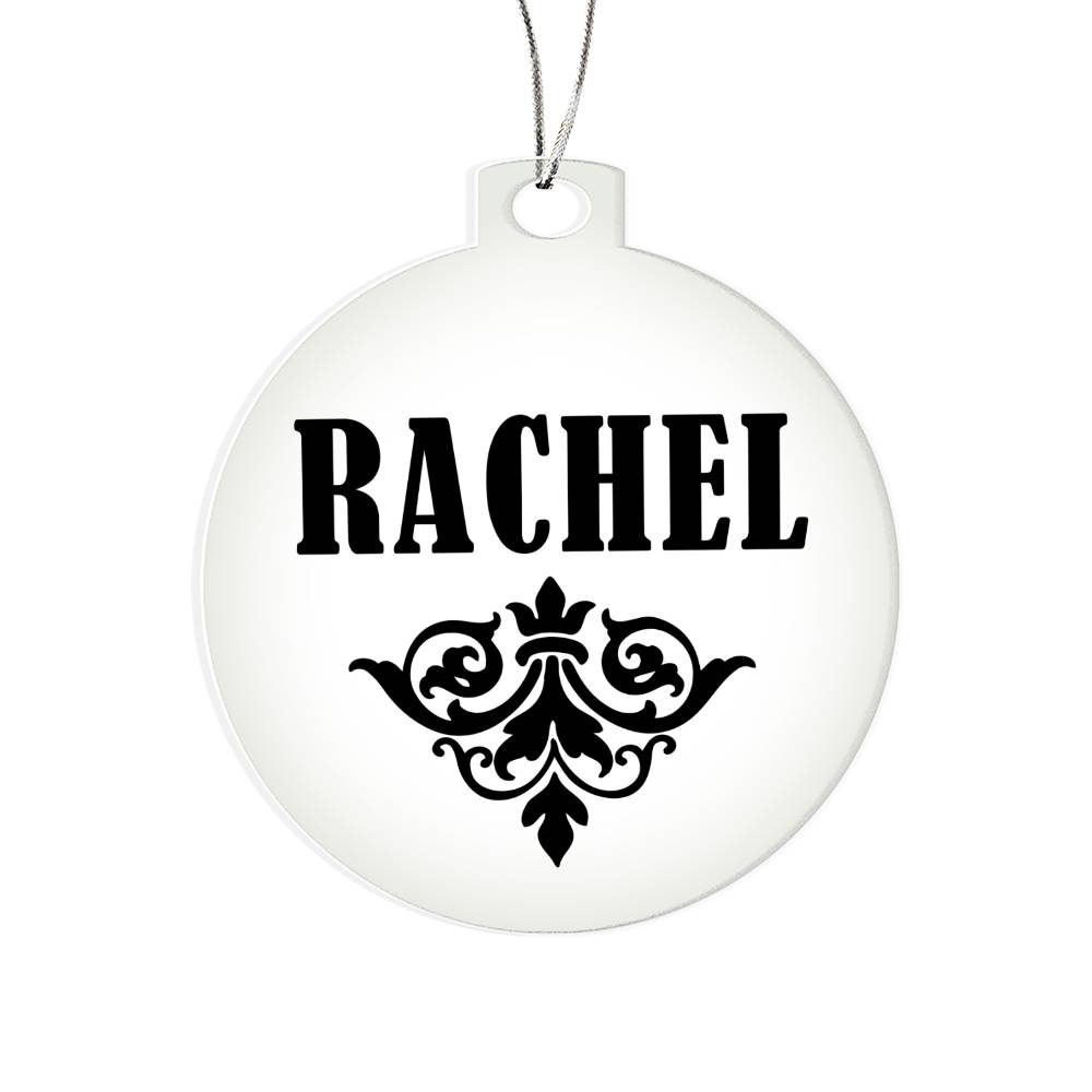 Rachel v01 - Acrylic Ornament