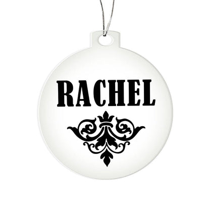 Rachel v01 - Acrylic Ornament