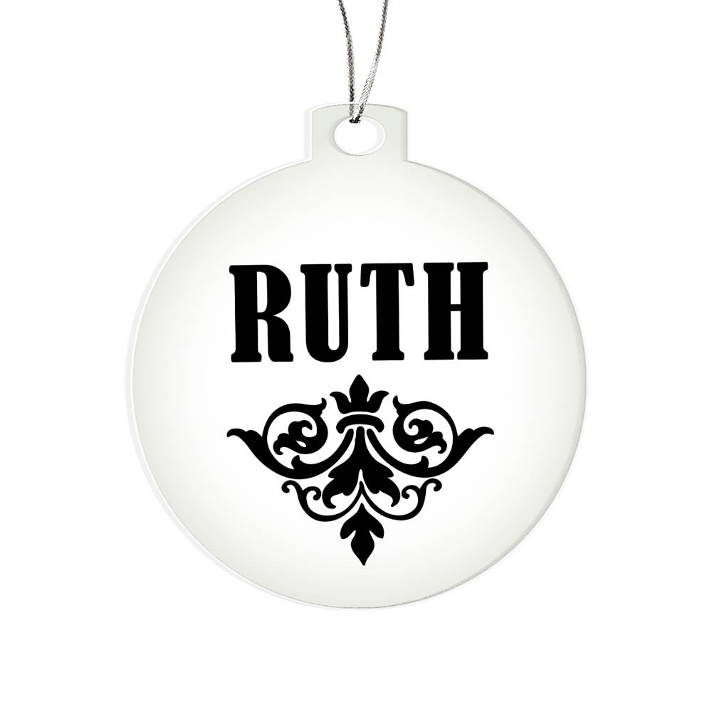 Ruth v01 - Acrylic Ornament