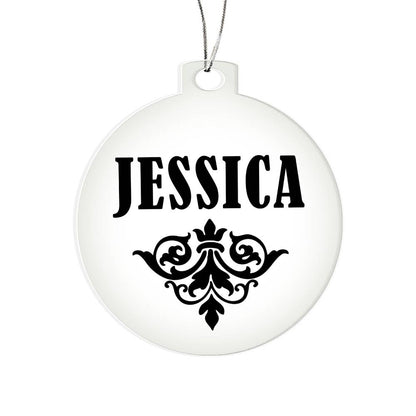 Jessica v01 - Acrylic Ornament
