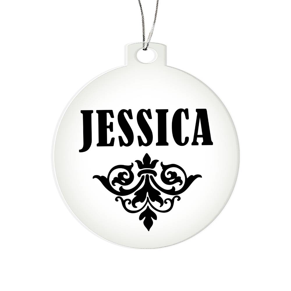 Jessica v01 - Acrylic Ornament