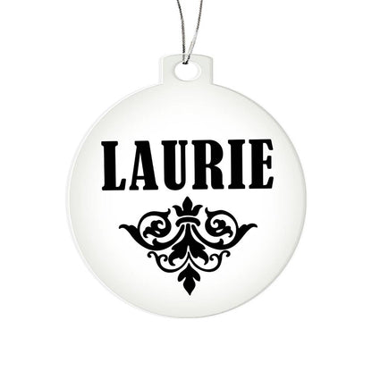Laurie v01 - Acrylic Ornament