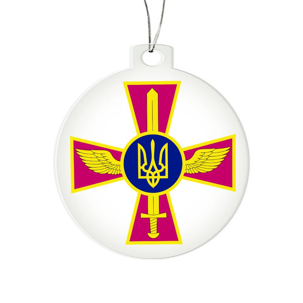 Ukrainian Air Force - Acrylic Ornament