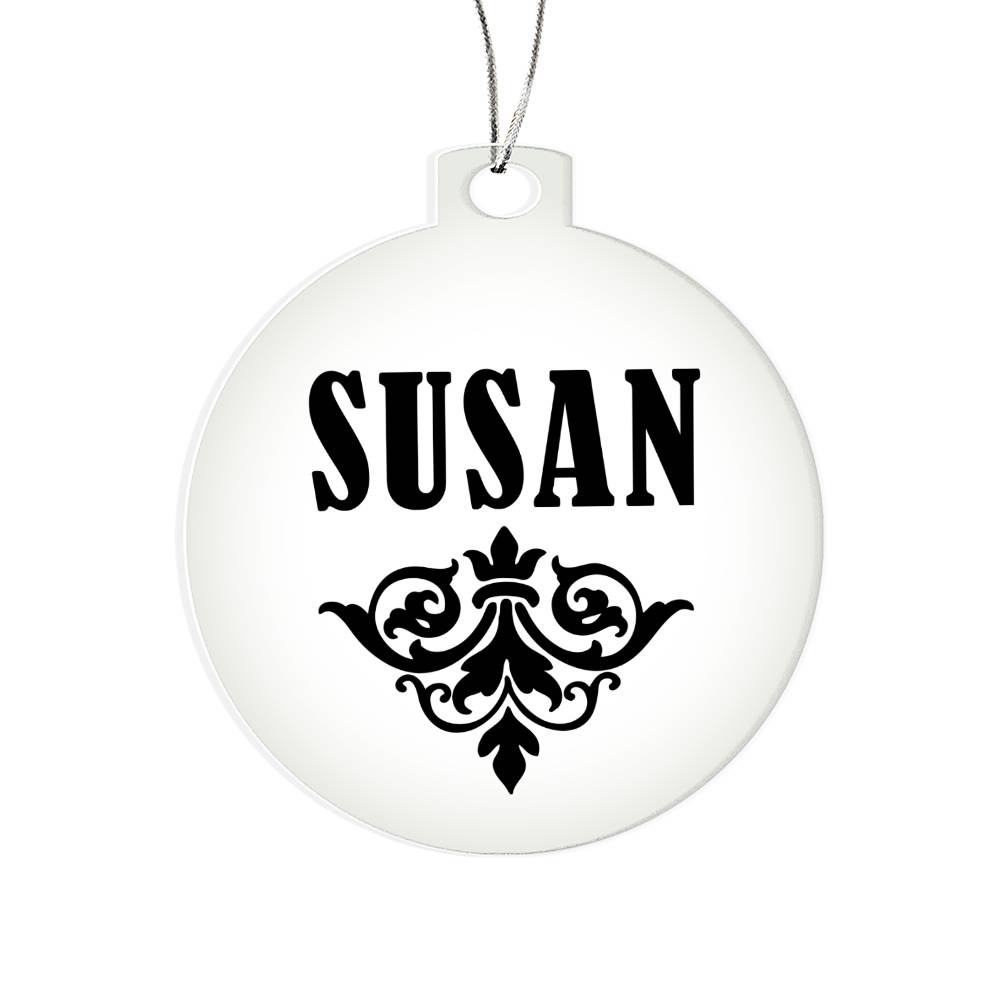 Susan v01 - Acrylic Ornament