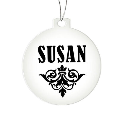 Susan v01 - Acrylic Ornament