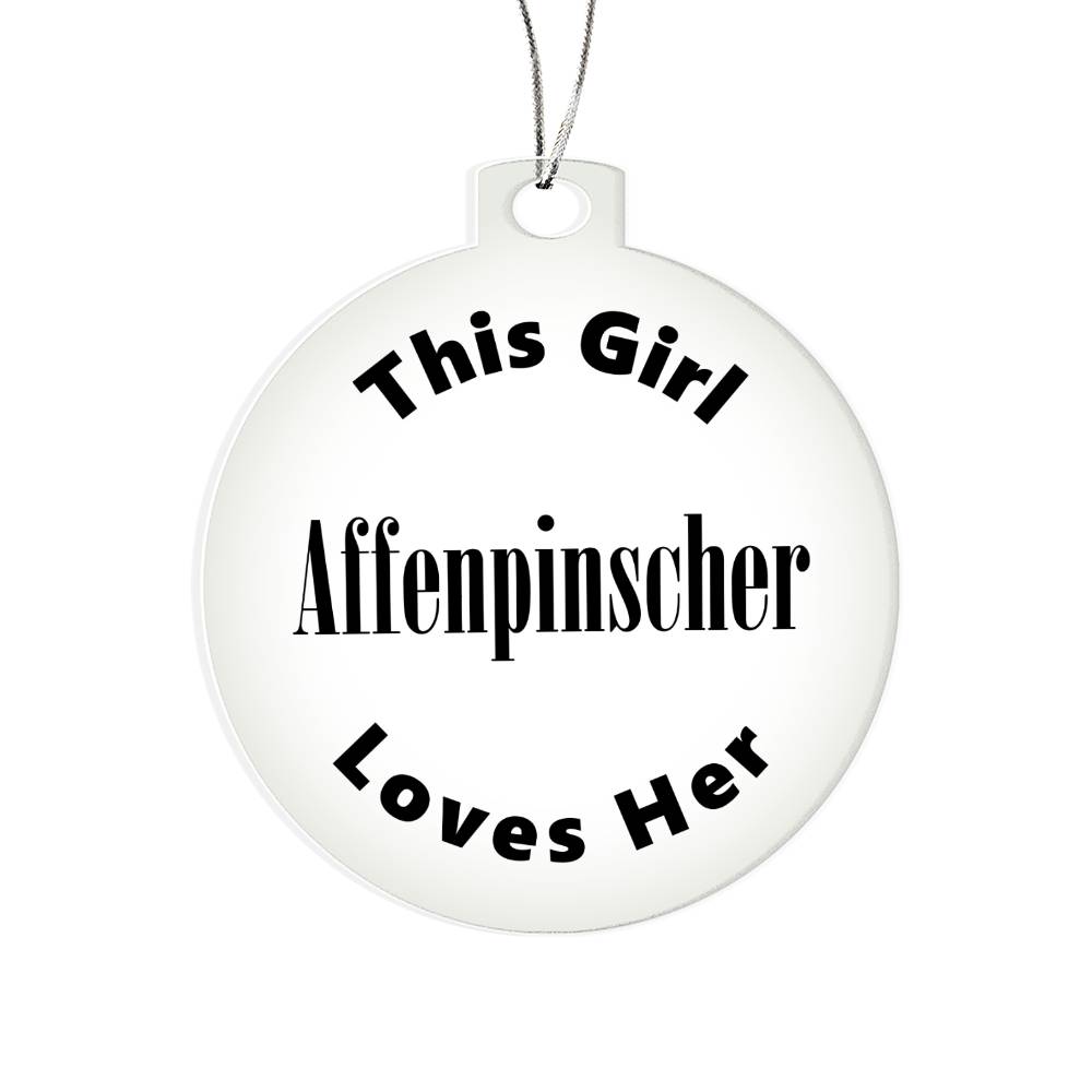 Affenpinscher - Acrylic Ornament