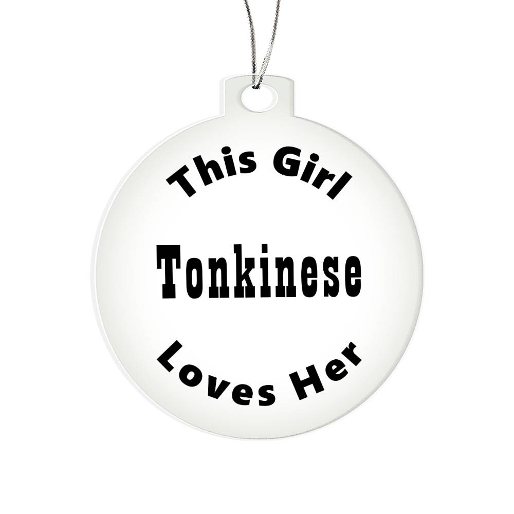Tonkinese - Acrylic Ornament