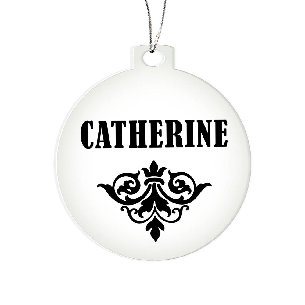 Catherine v01 - Acrylic Ornament