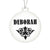 Deborah v01 - Acrylic Ornament